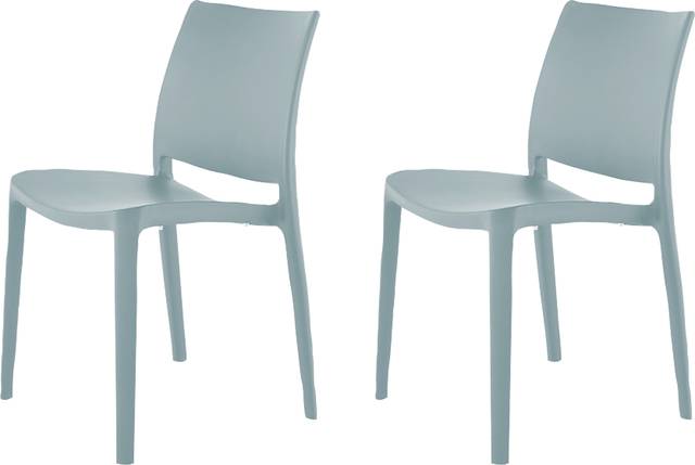 Lagoon Sensilla Light Blue Side Chair, Set of 2 - Thumbnail - Image 1