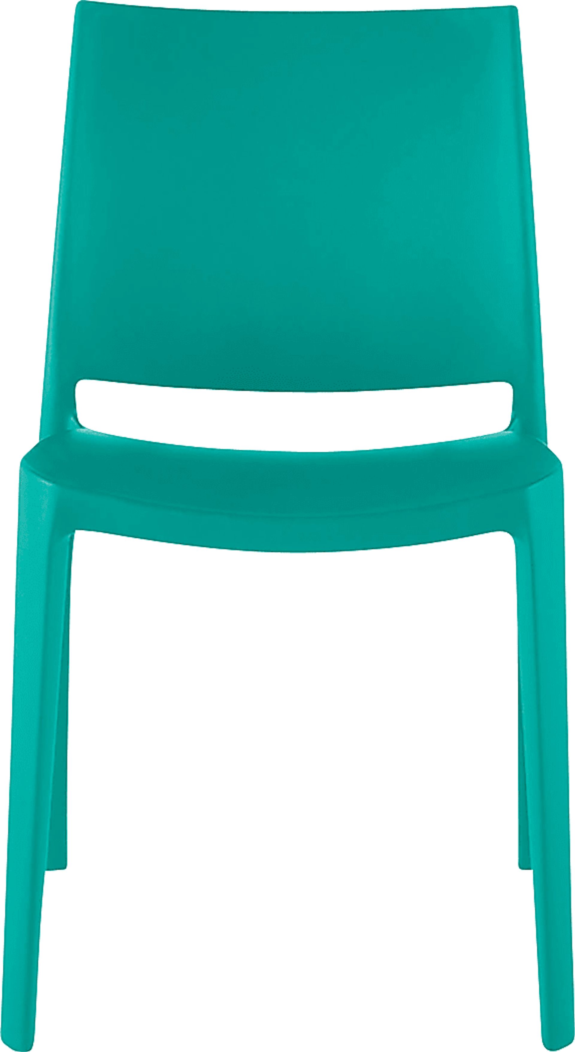 Lagoon Sensilla Turquoise Side Chair, Set of 2 - Image 3