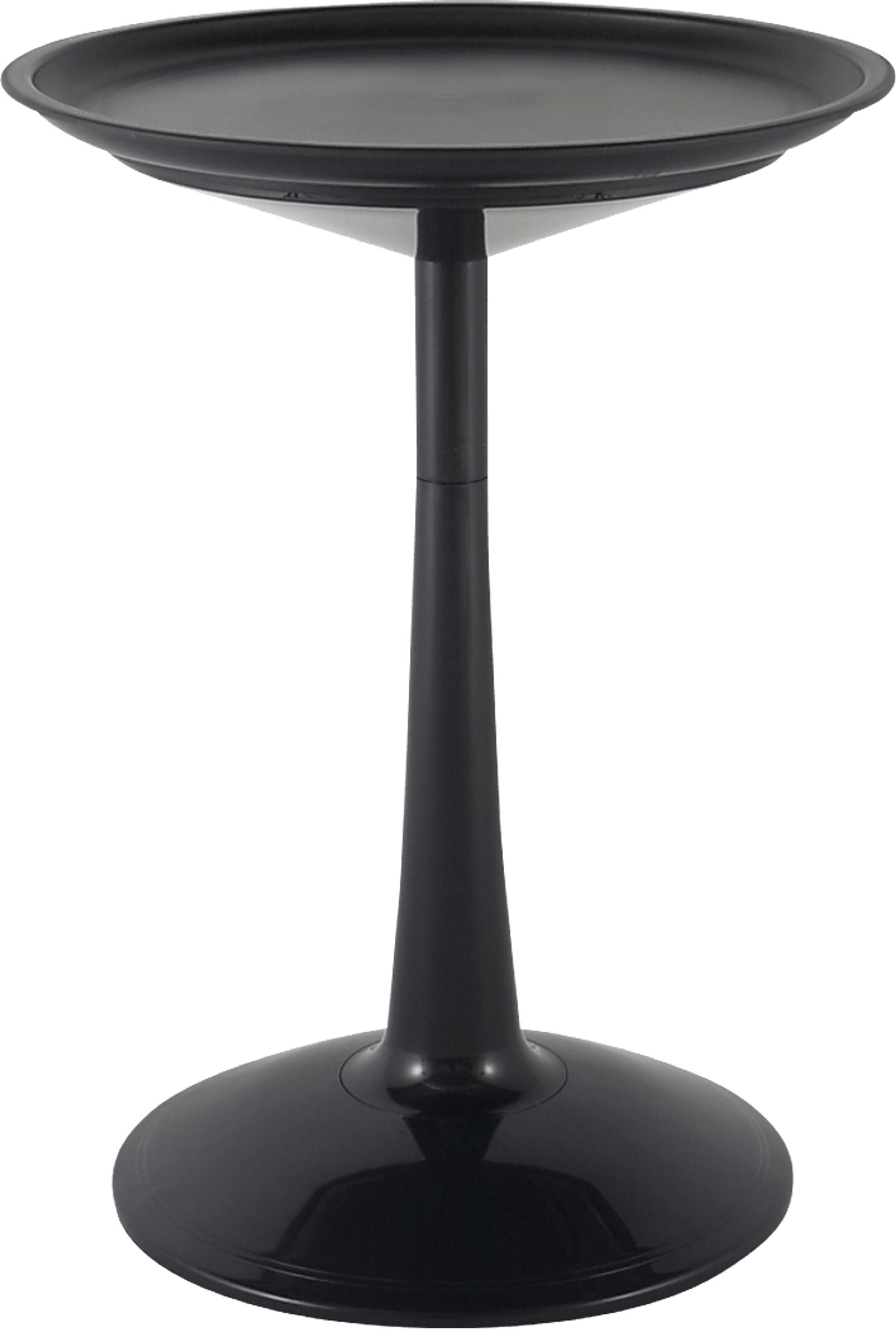 Lagoon Sprout Black Adjustable Outdoor Side Table - Image 1