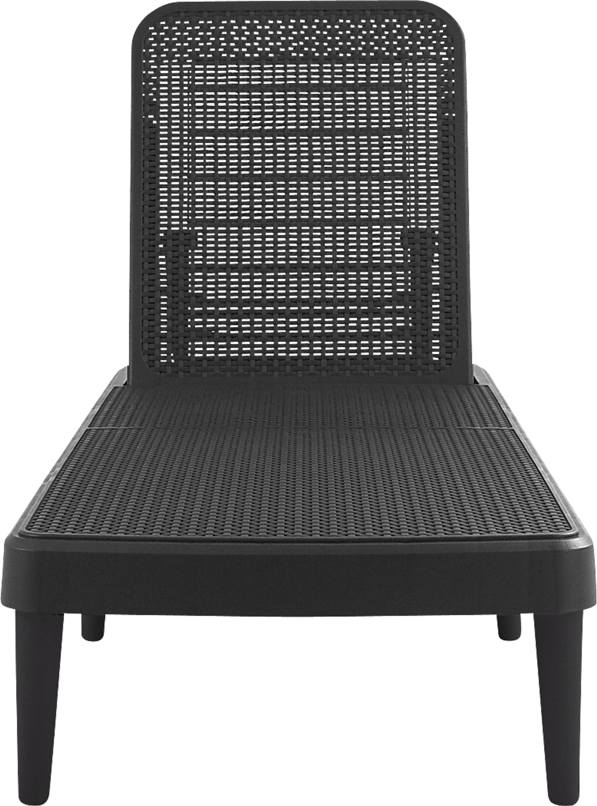 Lagoon Tahiti Black Outdoor Chaise Lounge - Image 4