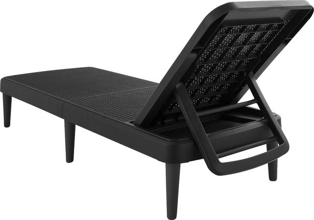 Lagoon Tahiti Black Outdoor Chaise Lounge - Thumbnail - Image 4