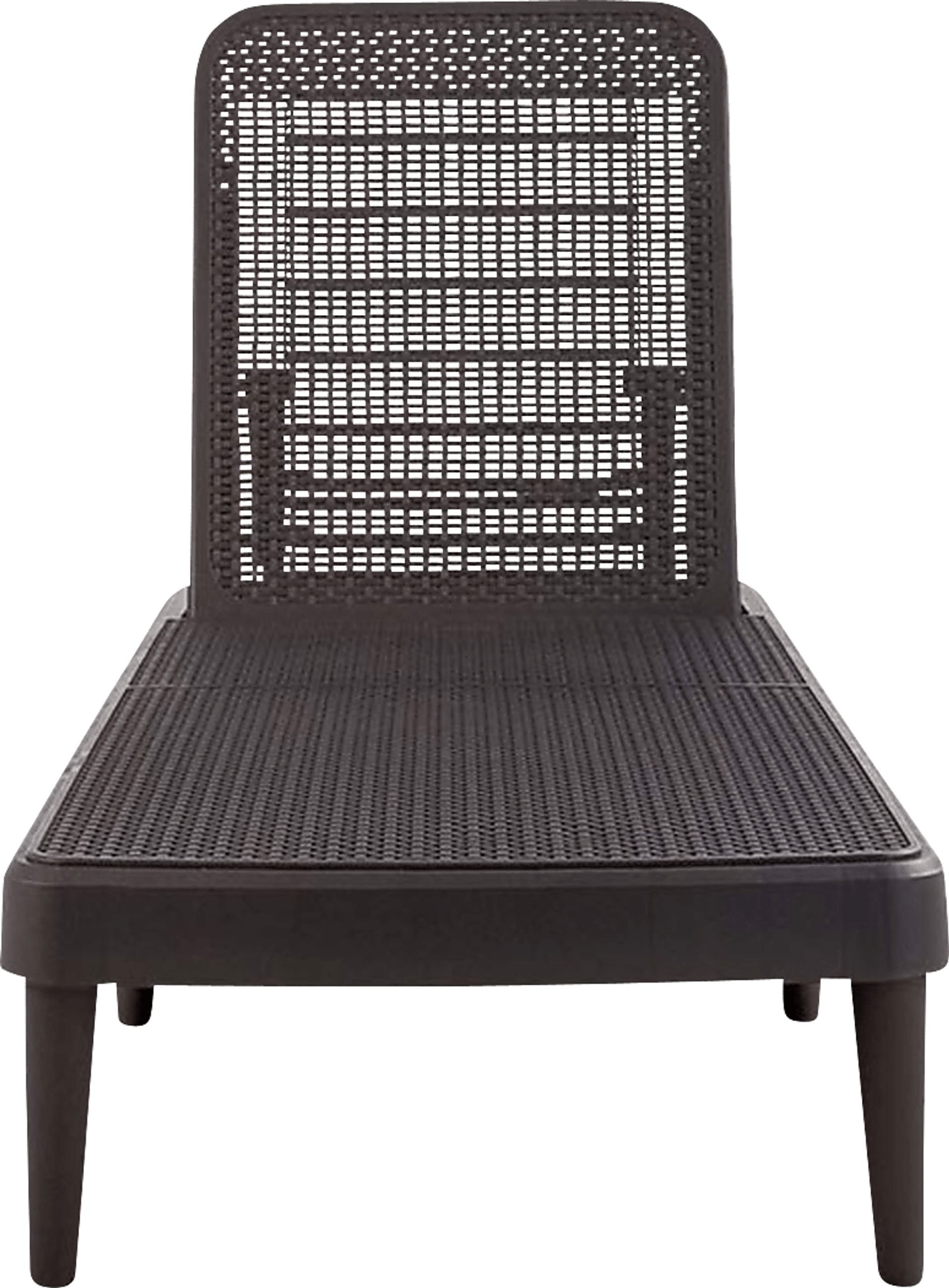 Lagoon Tahiti Brown Outdoor Chaise Lounge - Image 4