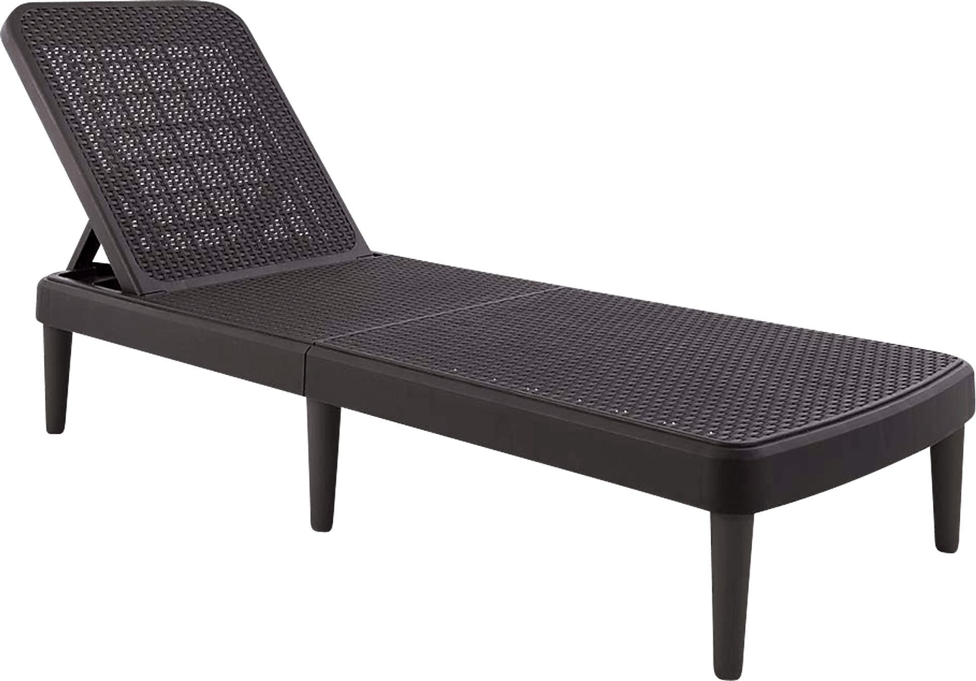 Lagoon Tahiti Brown Outdoor Chaise Lounge - Image 1