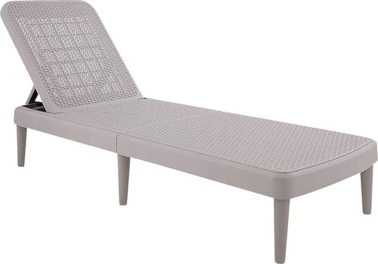 Lagoon Tahiti Gray Outdoor Chaise Lounge
