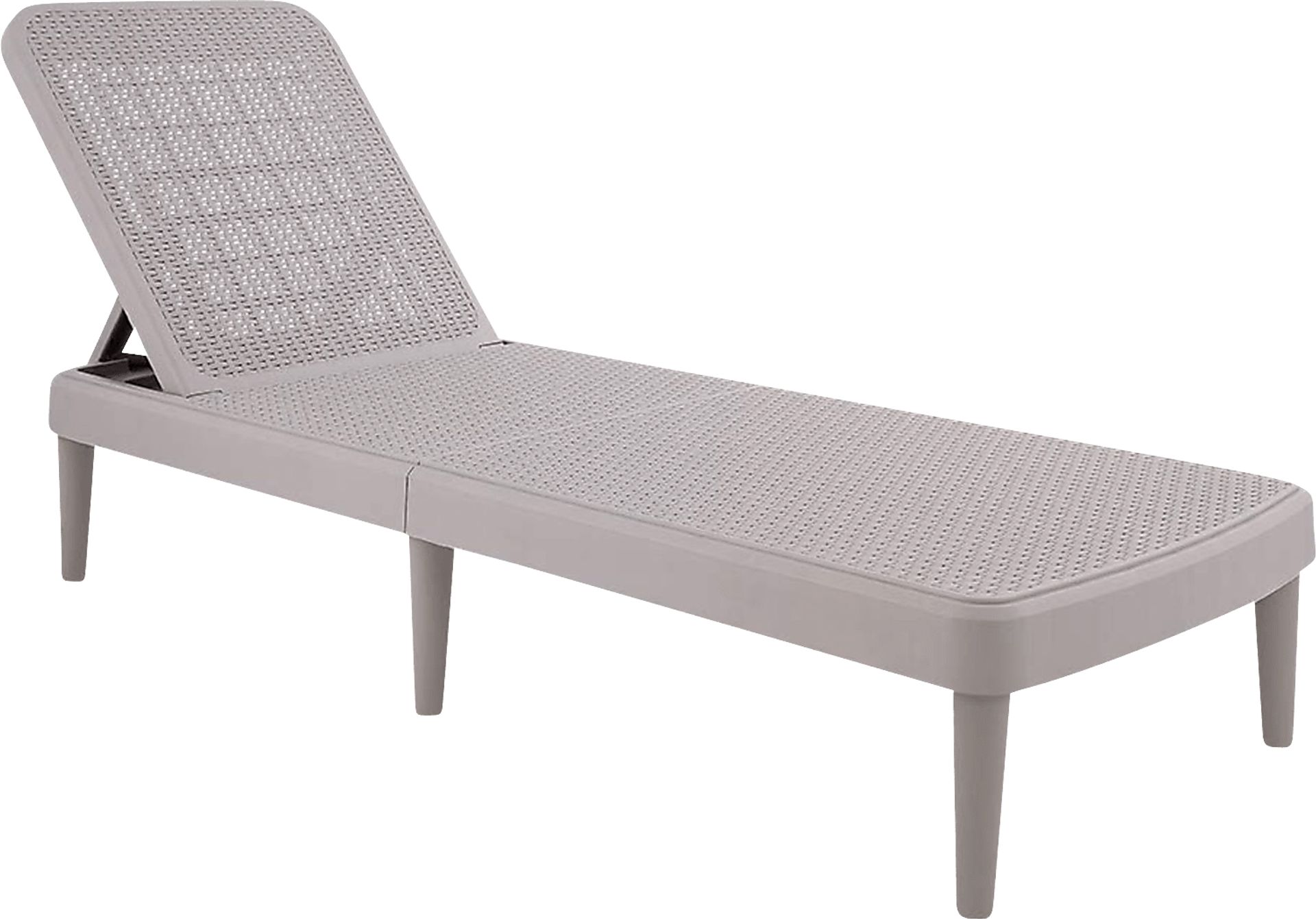 Lagoon Tahiti Gray Outdoor Chaise Lounge - Image 1