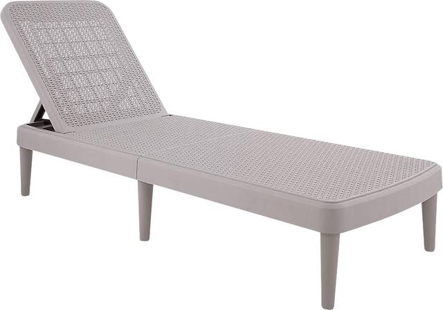 Lagoon Tahiti Gray Outdoor Chaise Lounge - Thumbnail - Image 1