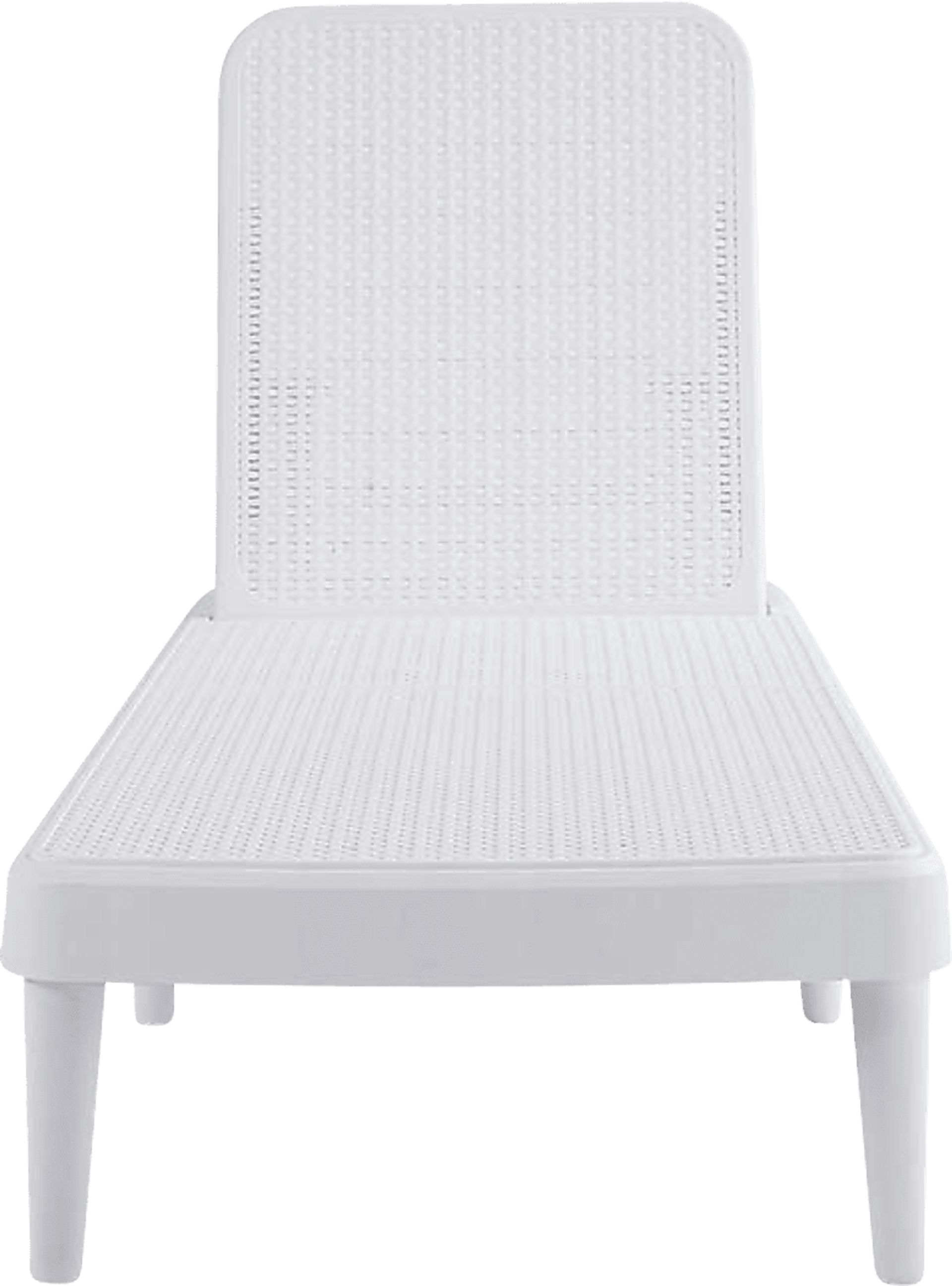 Lagoon Tahiti White Outdoor Chaise Lounge - Image 2