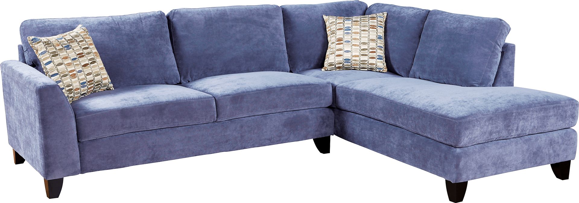 Laguna Hills Blue 2 Pc Sectional - Image 1