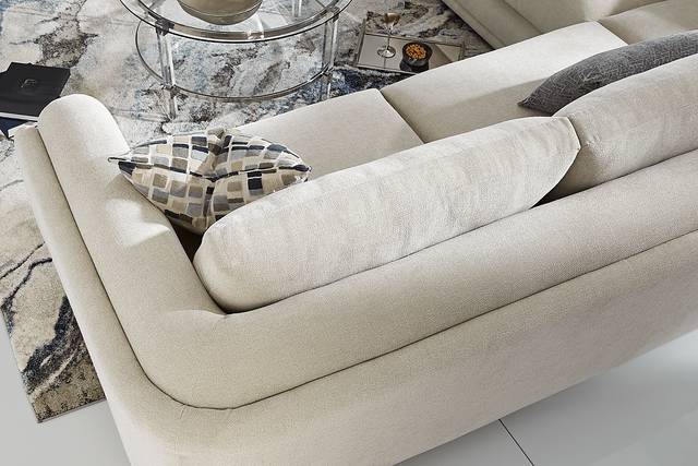 Laguna Hills Dove 5 Pc Sectional Living Room - Thumbnail - Image 5