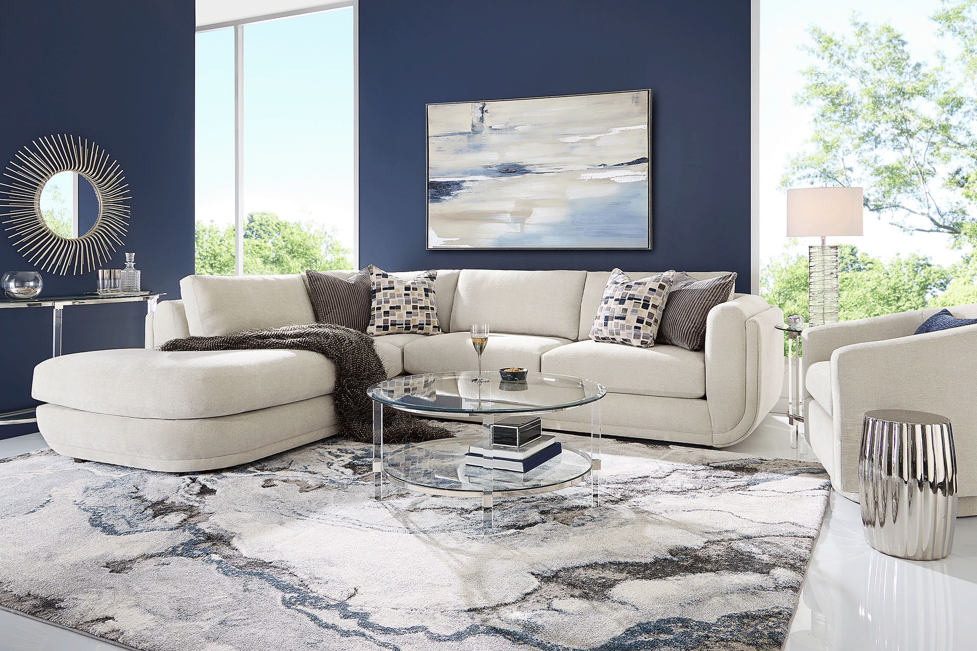 Laguna Hills Dove 2 Pc Sectional - Image 2