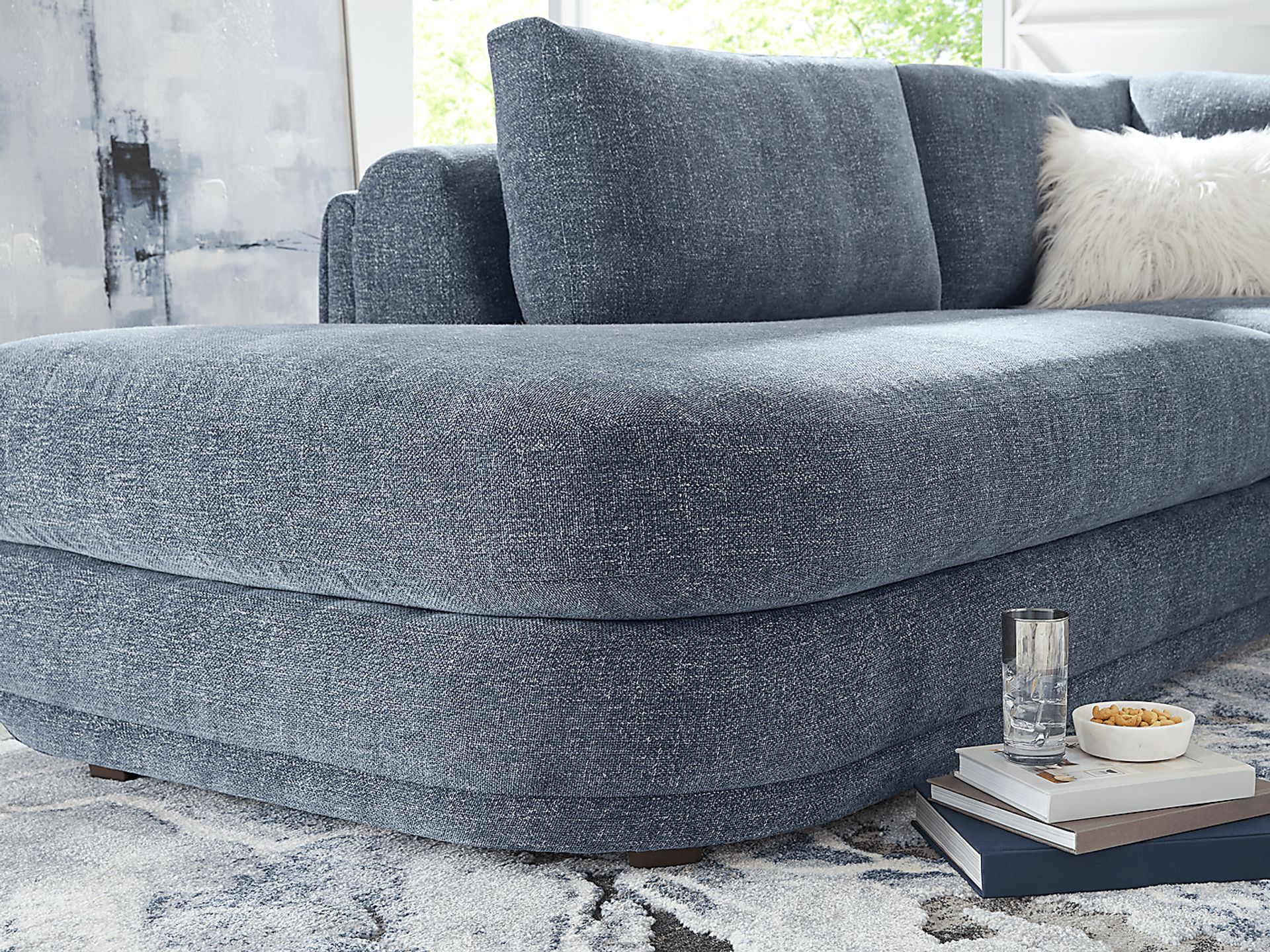 Laguna Hills Indigo 2 Pc Sectional - Image 8