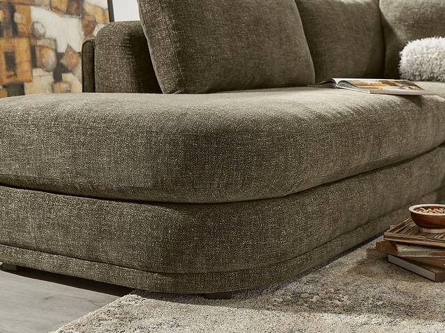 Laguna Hills Olive 5 Pc Sectional Living Room - Thumbnail - Image 9