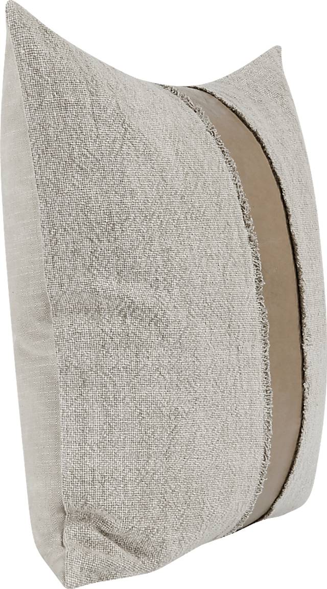 Laiene Beige Accent Pillow - Thumbnail - Image 2