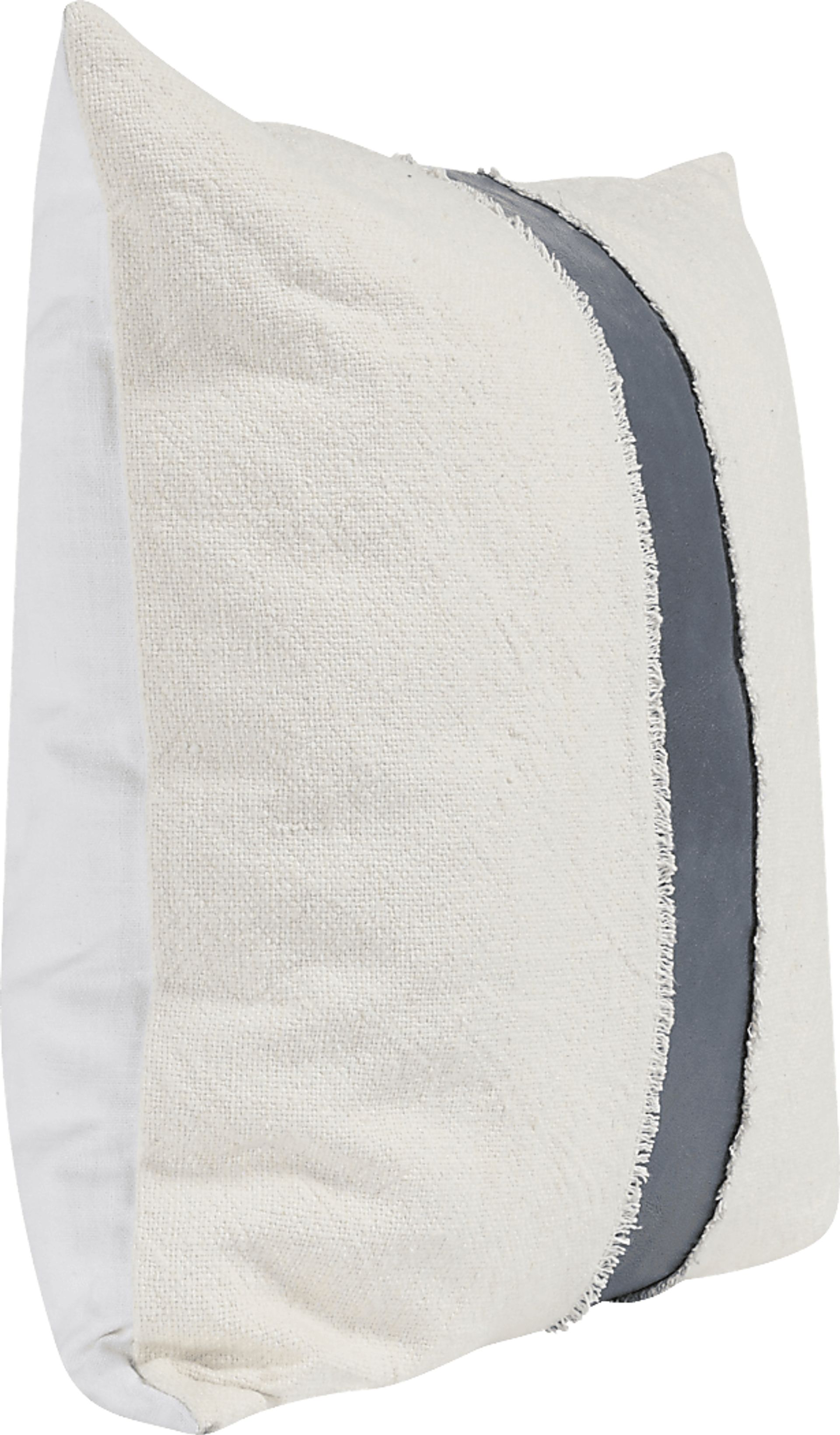 Laiene Ivory/Blue Accent Pillow - Image 2