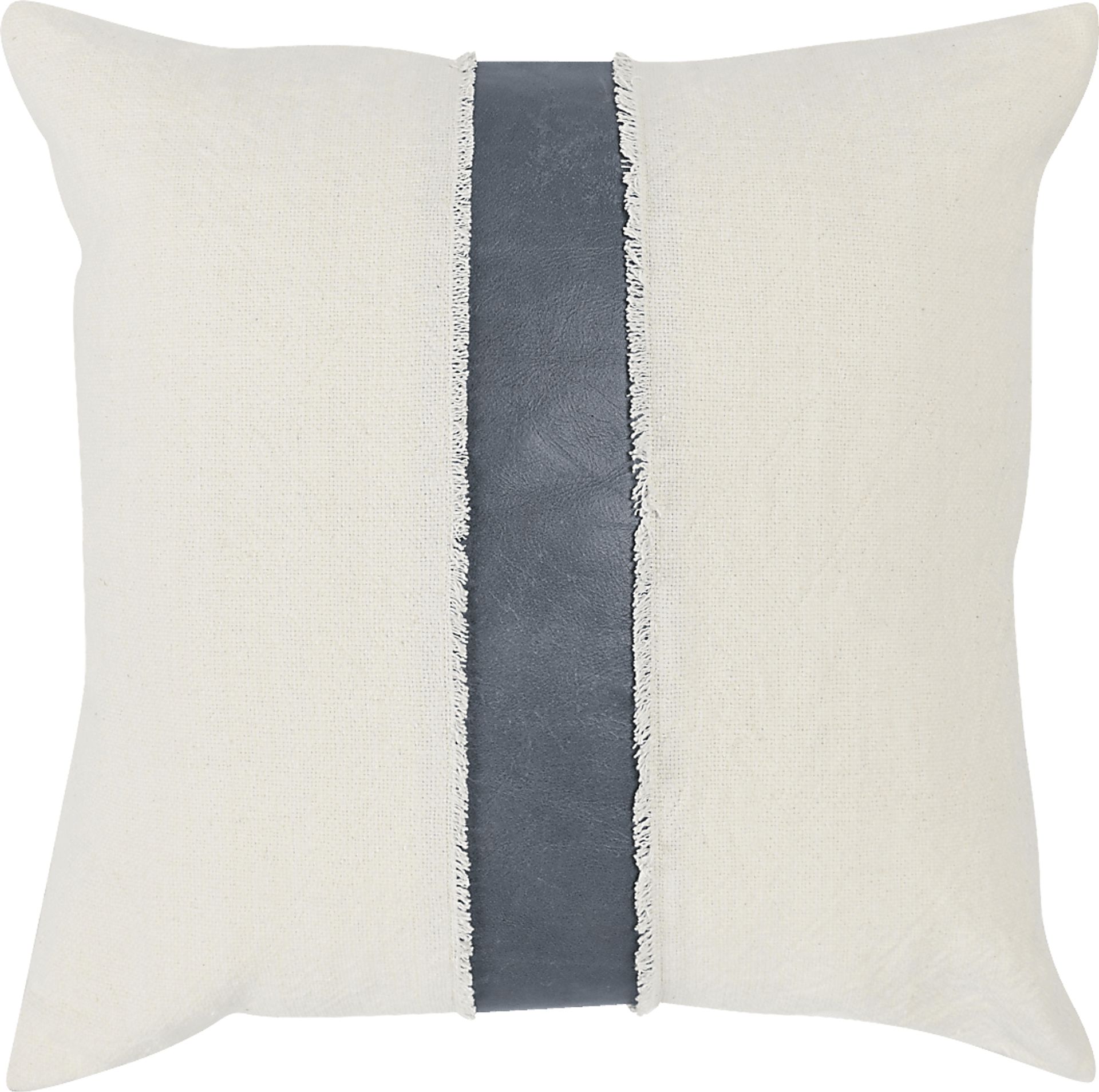 Laiene Ivory/Blue Accent Pillow - Image 1