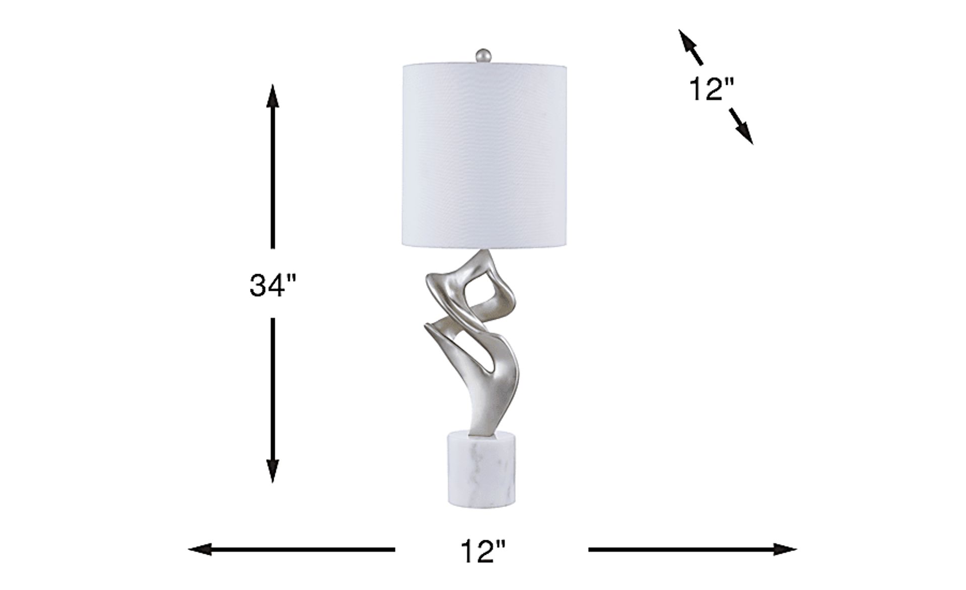 Dimension Image. Please refer to the Dimension Tab on this page for dimension details.