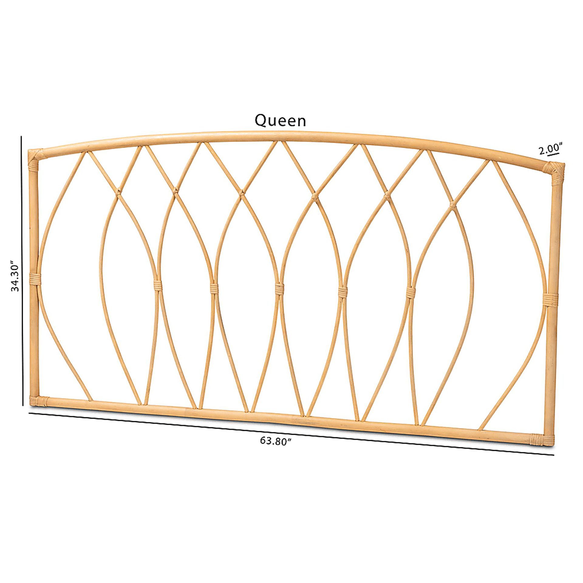 Laihla Brown Queen Headboard - Image 7