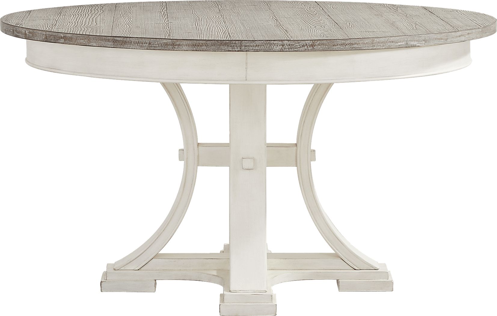Lainey Cottage White Round Dining Table