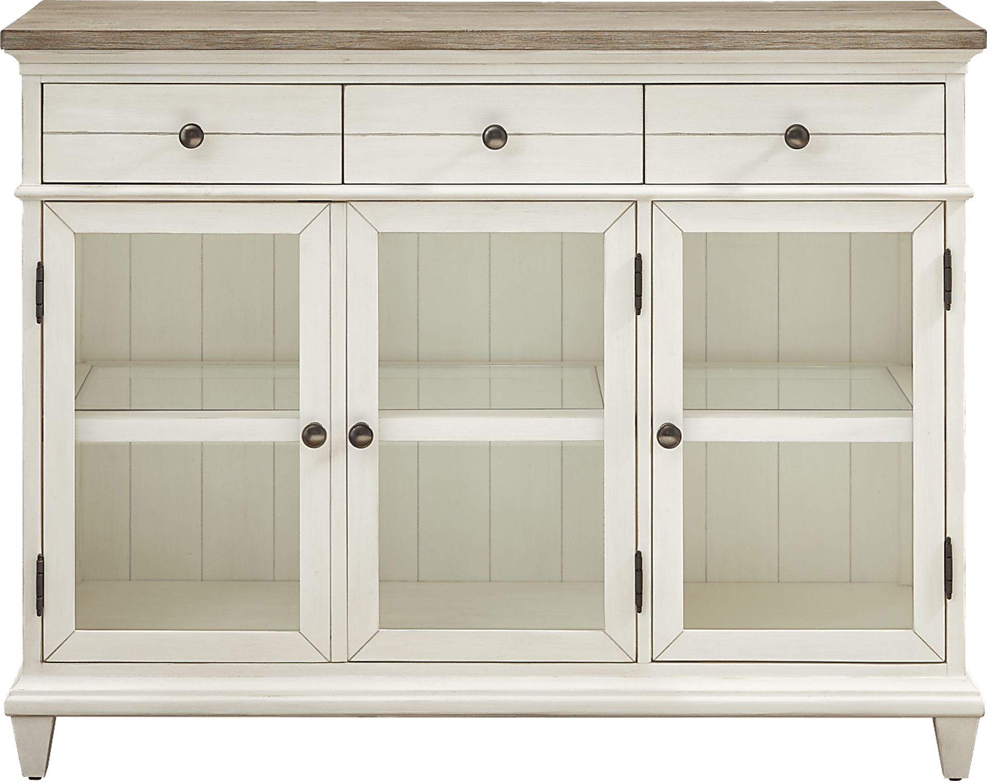 Lainey Cottage White Server - Image 1