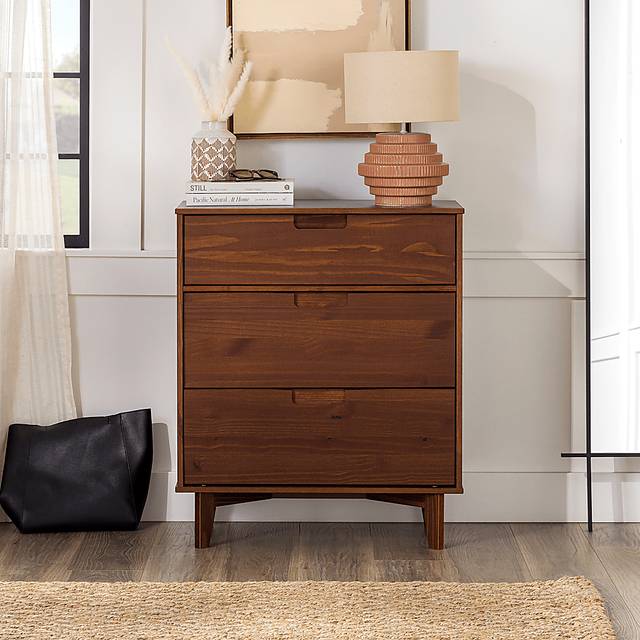 Lainston Walnut Dresser - Thumbnail - Image 4