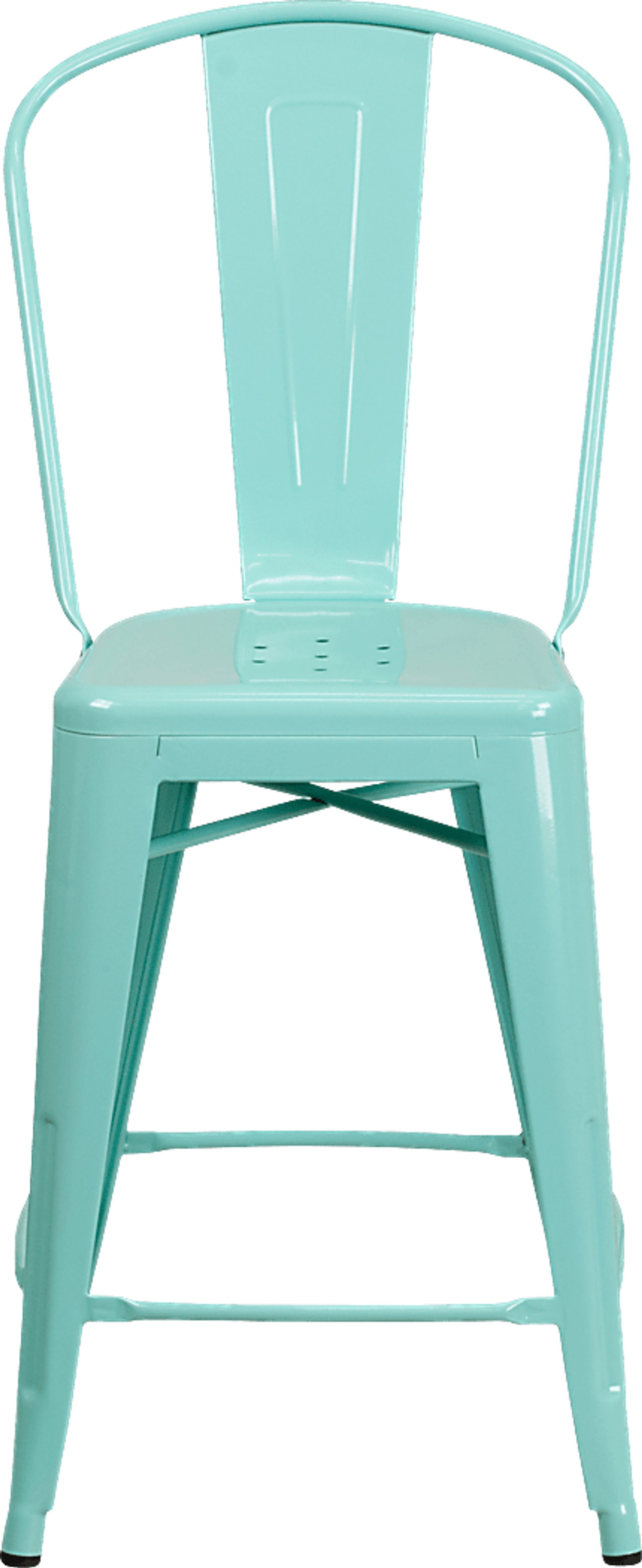 Laird Green Indoor/Outdoor Counter Height Stool - Image 2