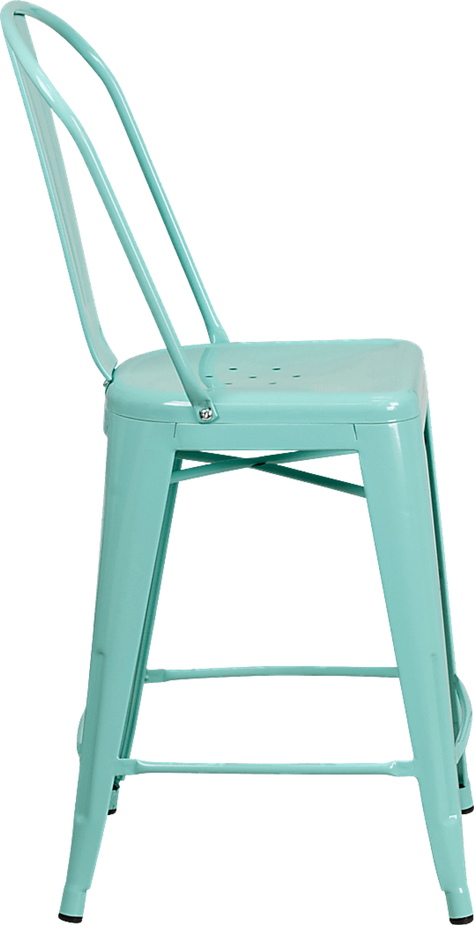 Laird Green Indoor/Outdoor Counter Height Stool - Image 3