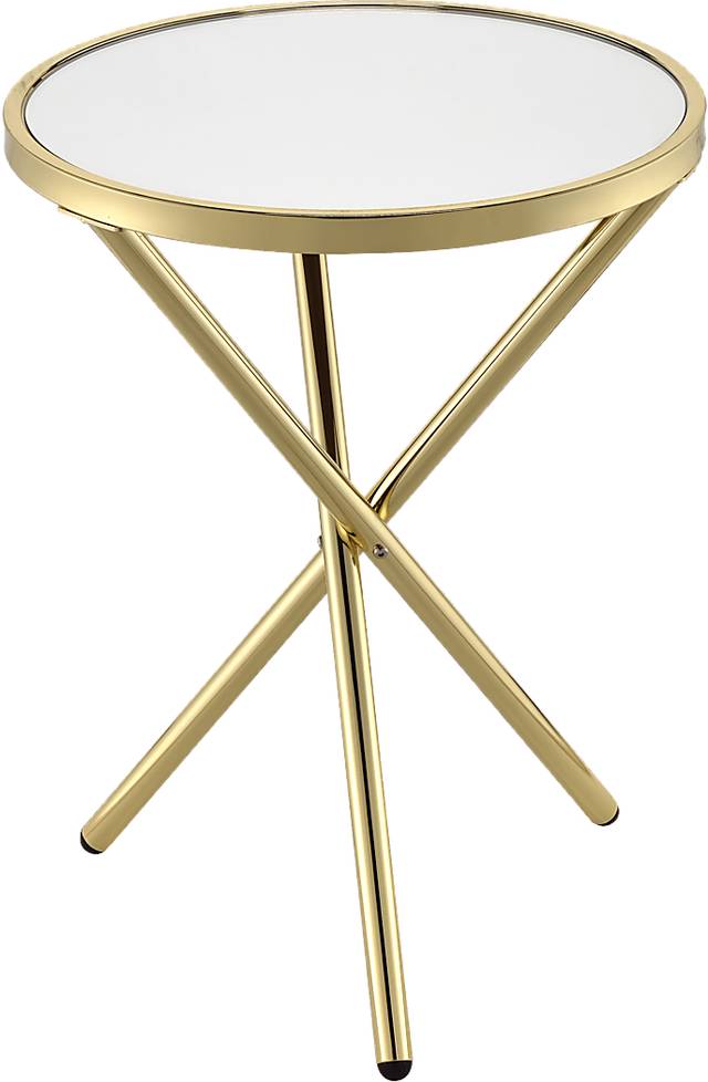 Lajita Gold Accent Table - Thumbnail - Image 1