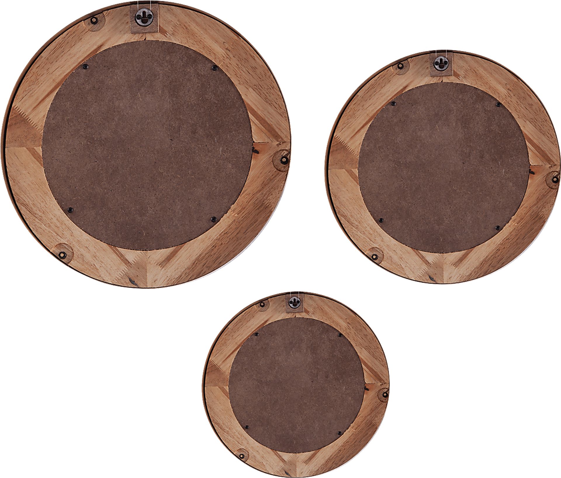 Lakawana Brown Mirror, Set of 3 - Image 5