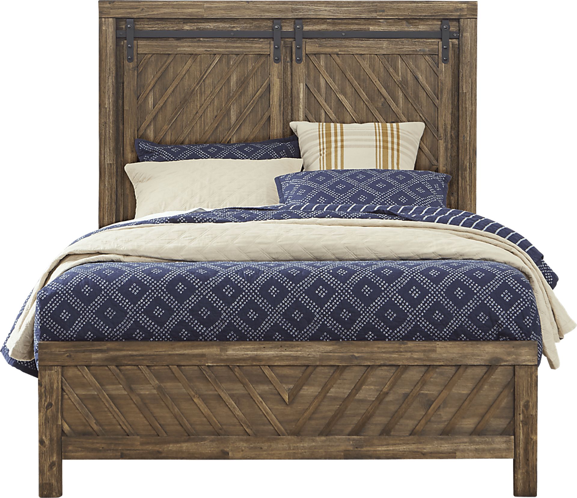 Lake Arrowhead Brown 5 Pc King Panel Bedroom - Image 2