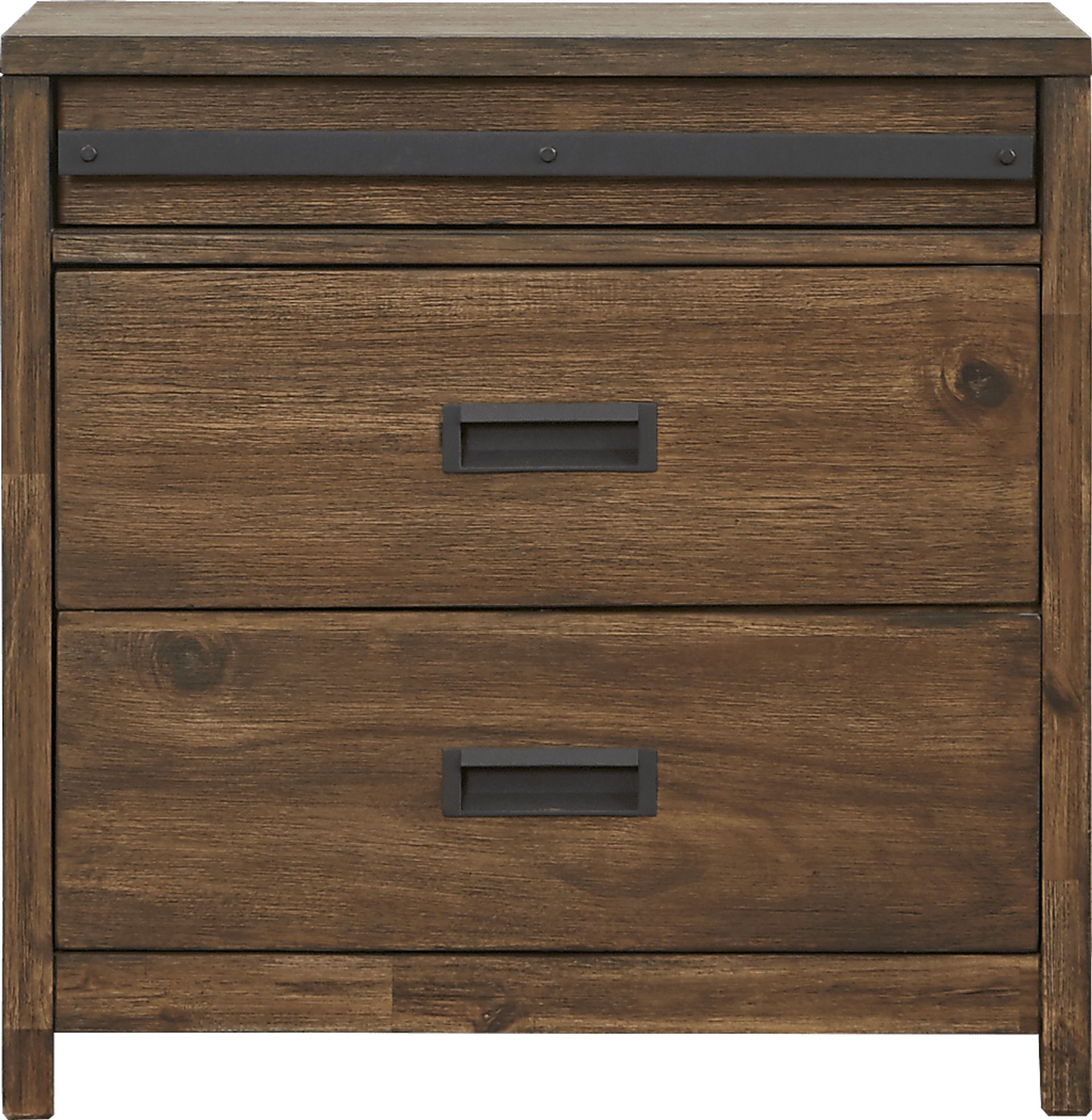 Lake Arrowhead Brown 7 Pc King Panel Bedroom - Image 7