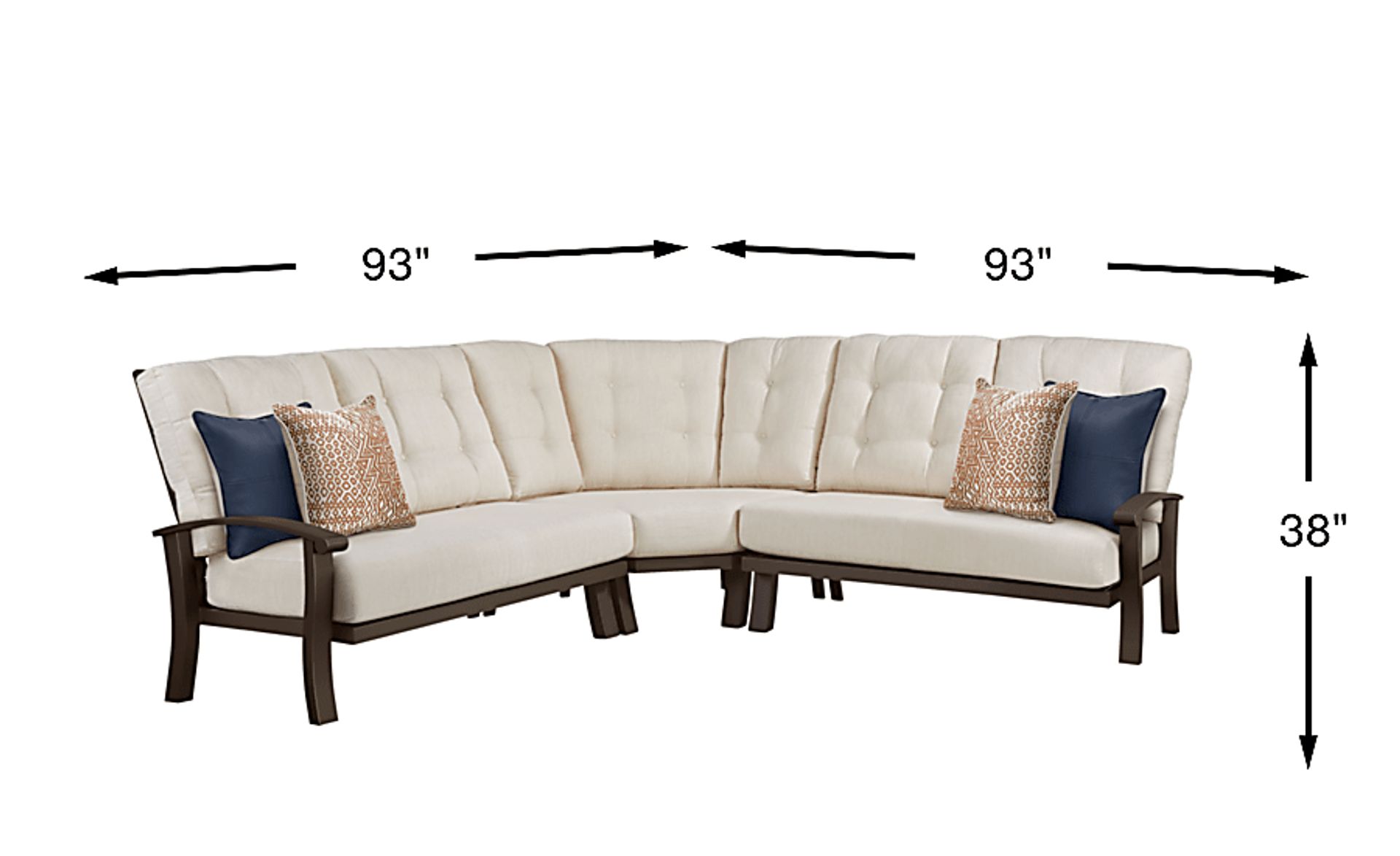 Dimension Image. Please refer to the Dimension Tab on this page for dimension details.