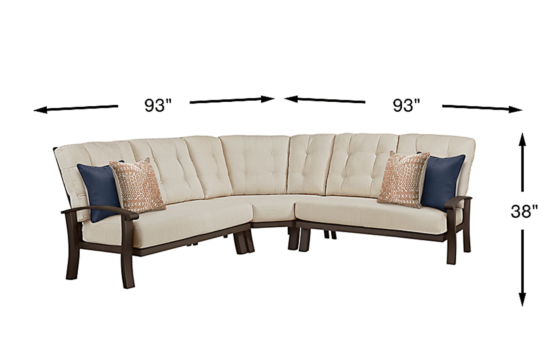 Dimension Image. Please refer to the Dimension Tab on this page for dimension details.