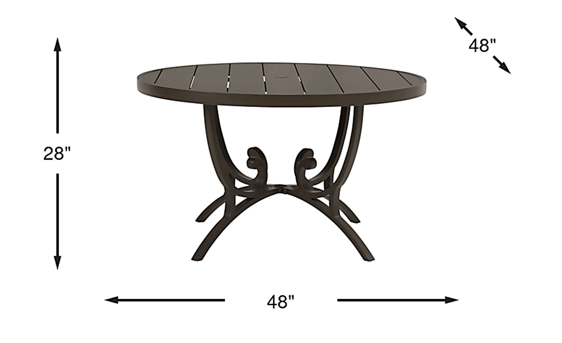 Dimension Image. Please refer to the Dimension Tab on this page for dimension details.