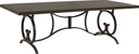 90 in. rectangle dining table