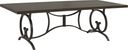 90 in. rectangle dining table