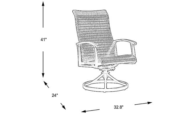 Dimension Image. Please refer to the Dimension Tab on this page for dimension details.