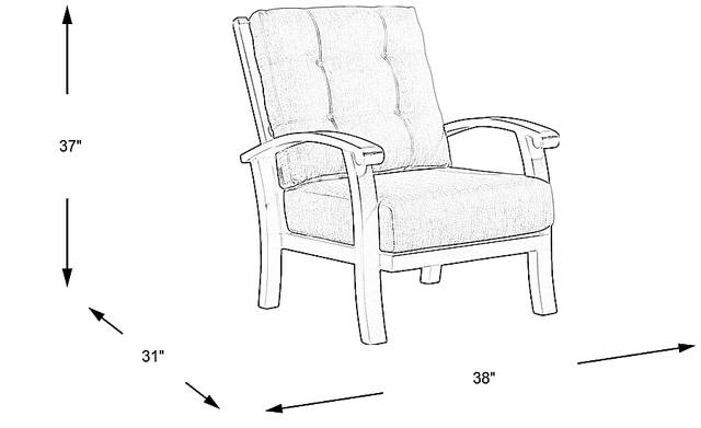 Dimension Image. Please refer to the Dimension Tab on this page for dimension details.