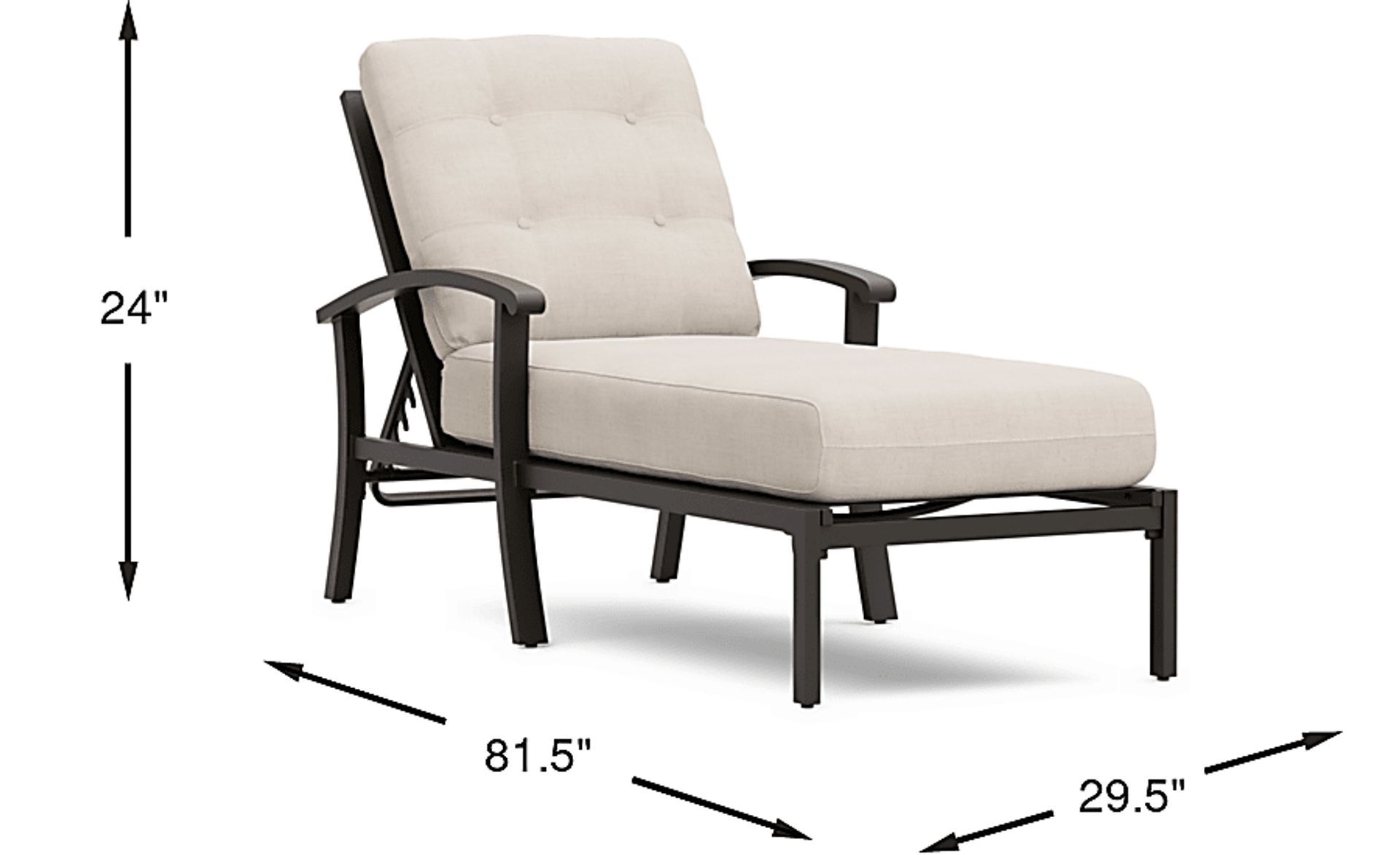 Dimension Image. Please refer to the Dimension Tab on this page for dimension details.