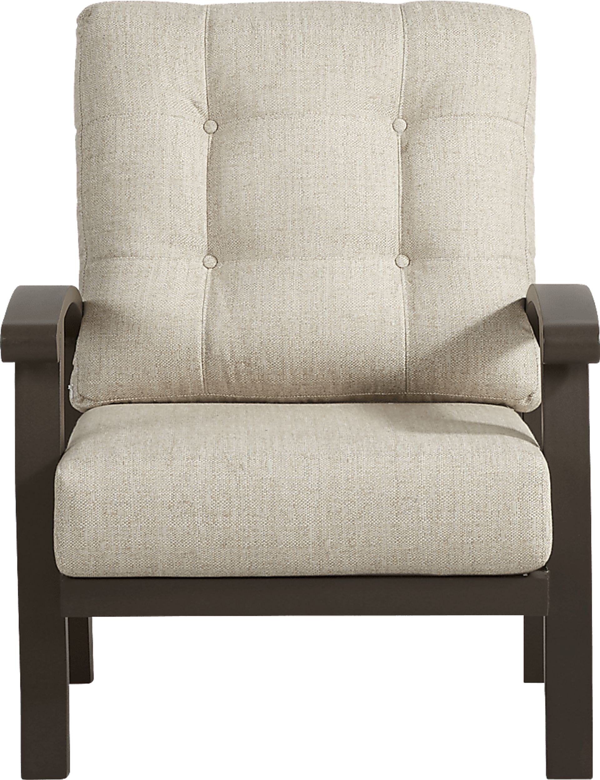 Lake Breeze Aged Bronze 4 Pc Outdoor Seating Set with Wren Cushions - Image 5