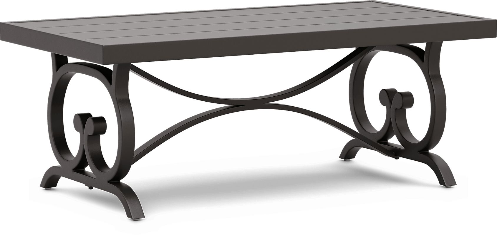 Lake Breeze Aged Bronze Outdoor Cocktail Table