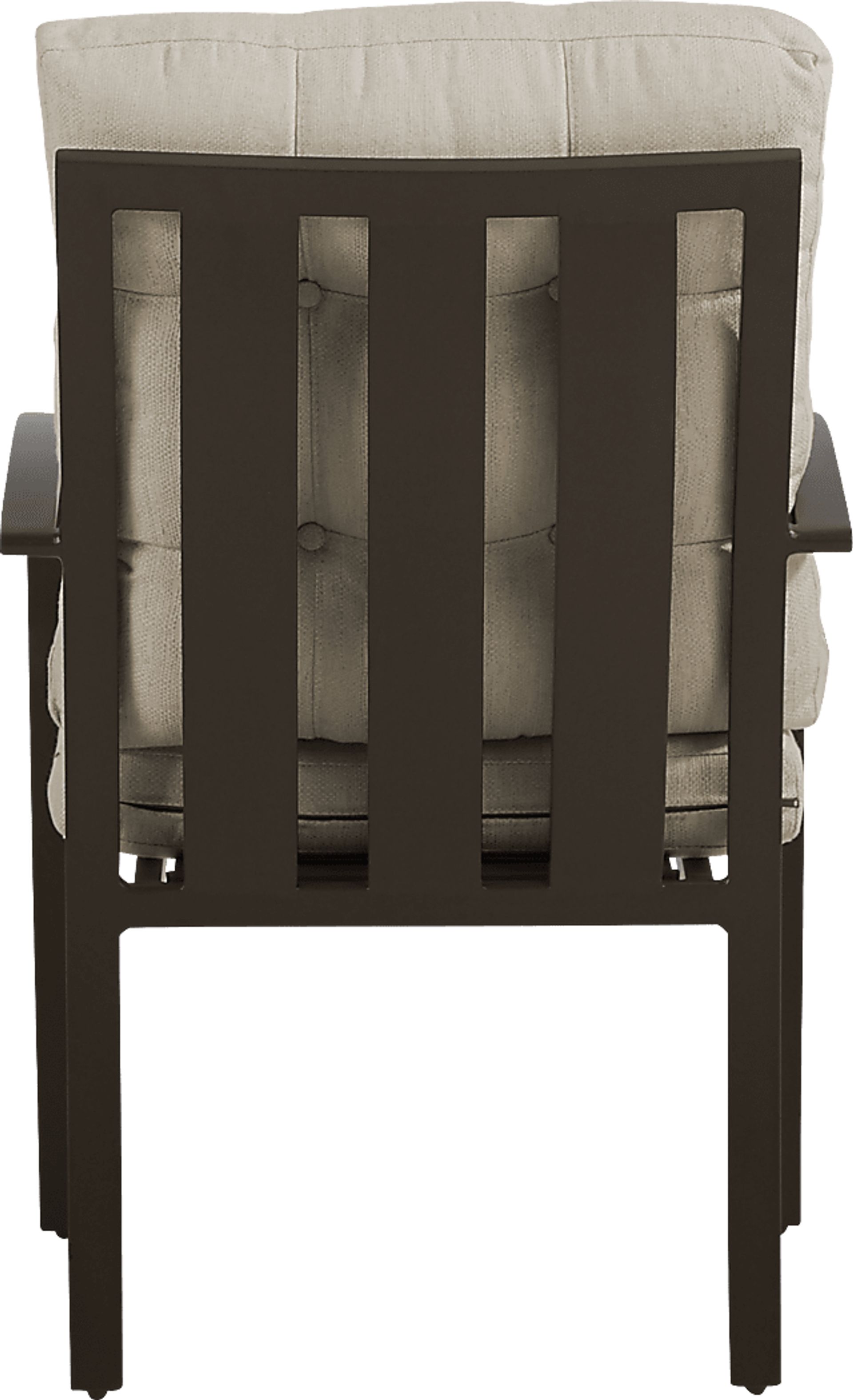 Lake Breeze Aged Bronze 5 Pc Round Outdoor Dining Set with Wren Cushions - Image 6