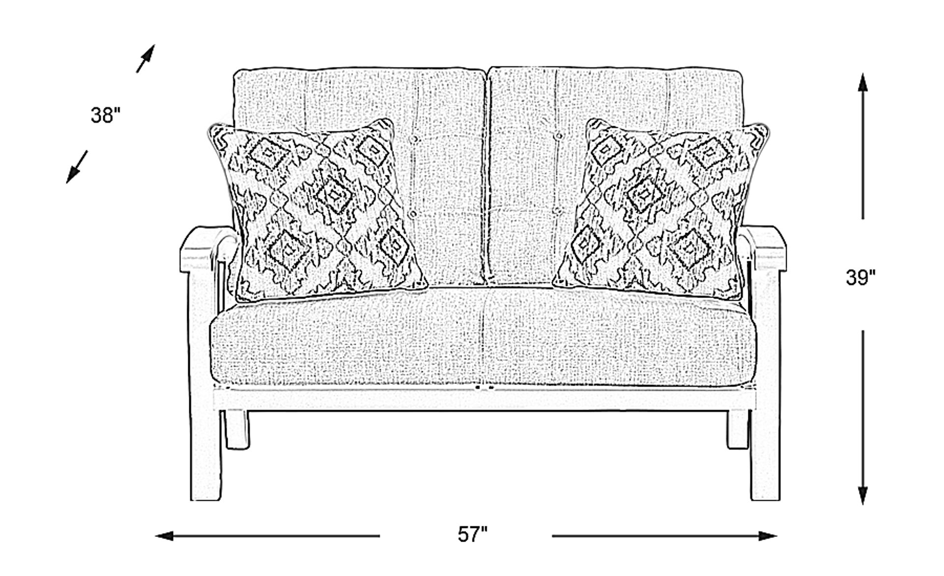 Dimension Image. Please refer to the Dimension Tab on this page for dimension details.