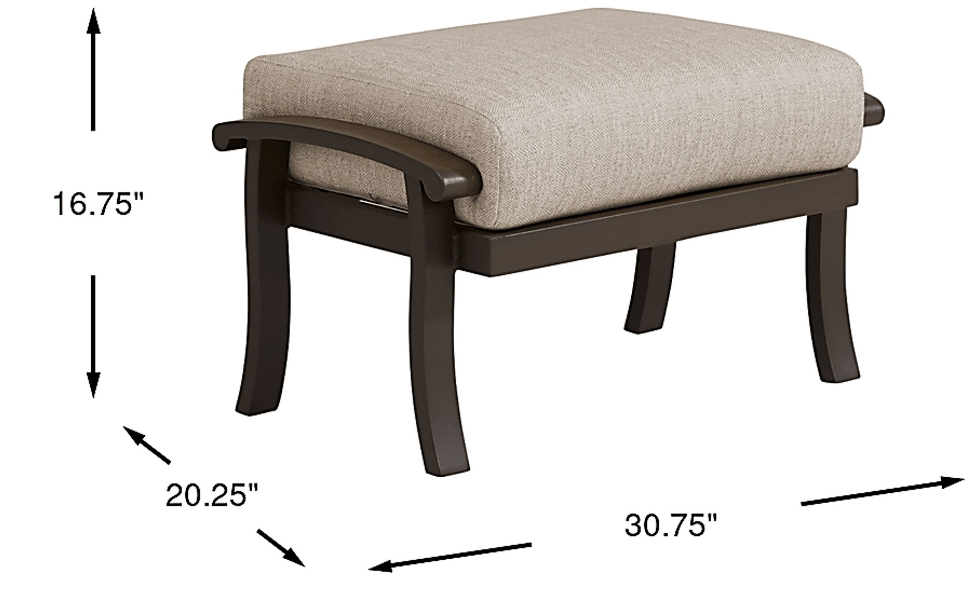 Dimension Image. Please refer to the Dimension Tab on this page for dimension details.