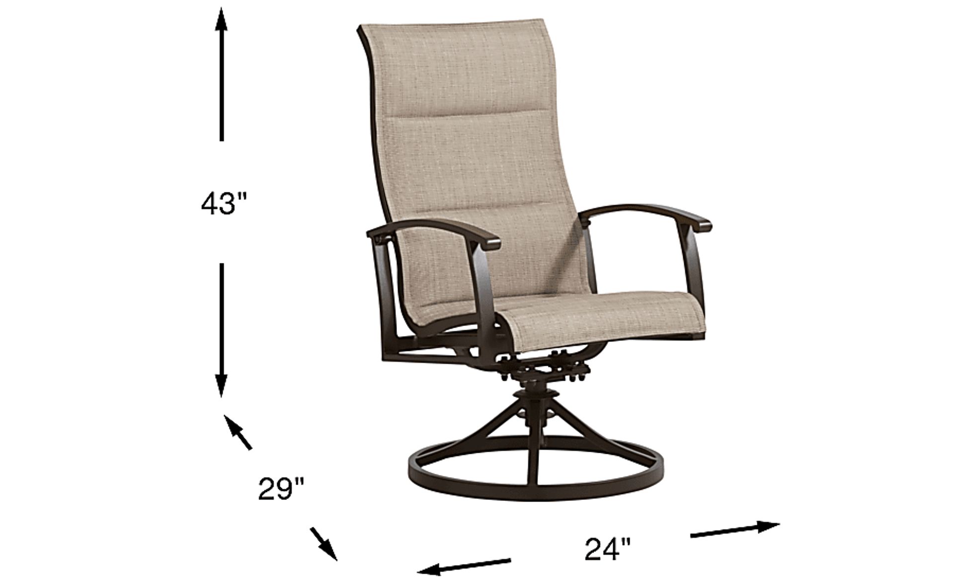 Dimension Image. Please refer to the Dimension Tab on this page for dimension details.