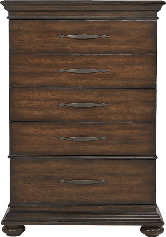 Cindy Crawford Home Lake Hills Brown 8 Pc King Panel Bedroom - Thumbnail - Image 7