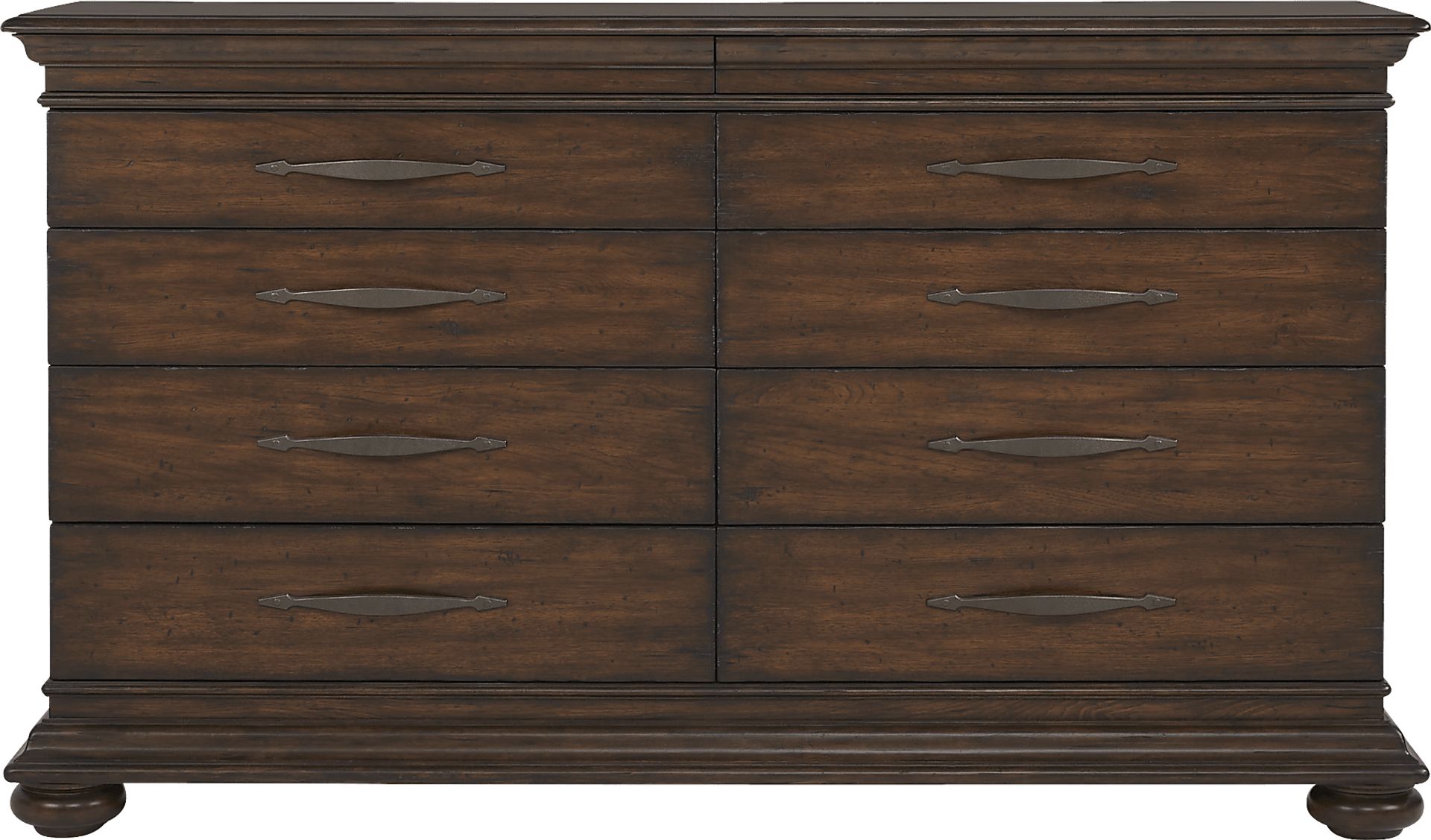 Cindy Crawford Home Lake Hills Brown 8 Pc King Panel Bedroom - Image 4