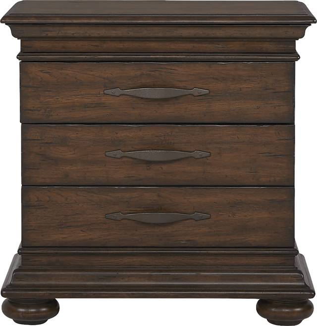 Cindy Crawford Home Lake Hills Brown 8 Pc King Panel Bedroom - Thumbnail - Image 8