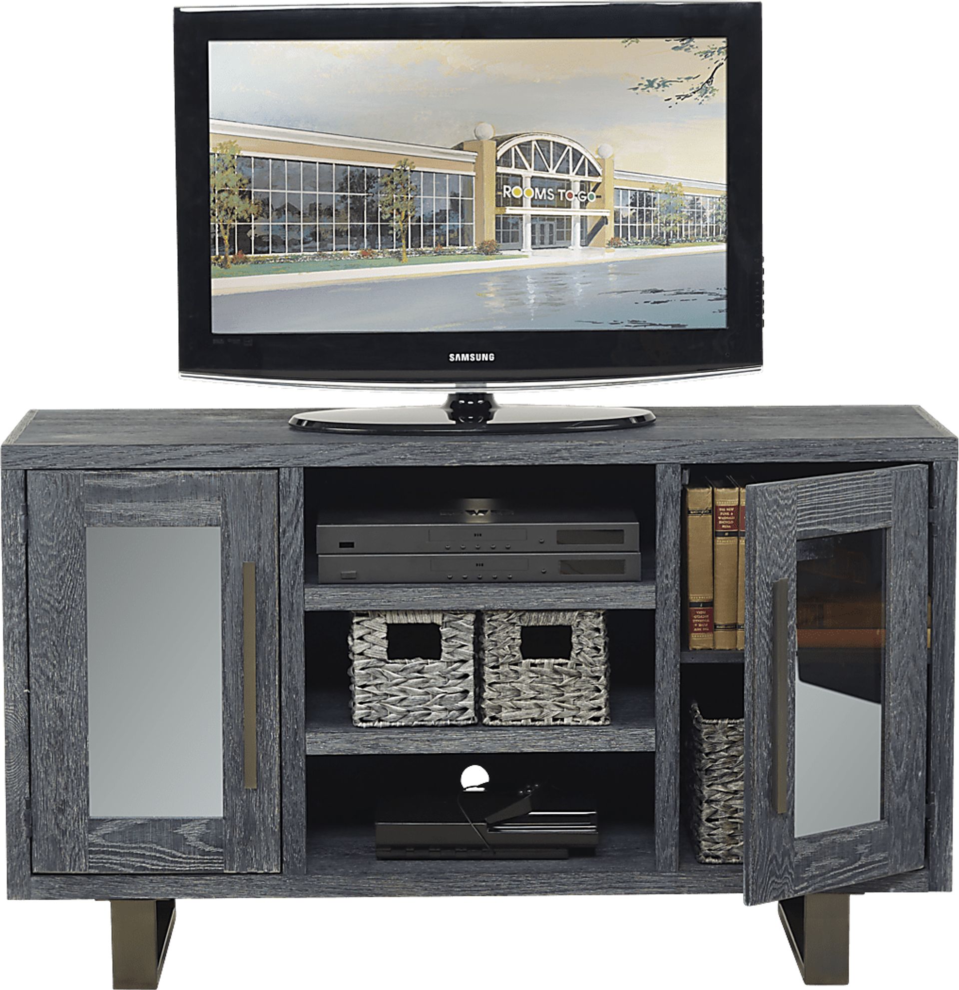 Lake Ridge Black 50 in. Console - Image 2