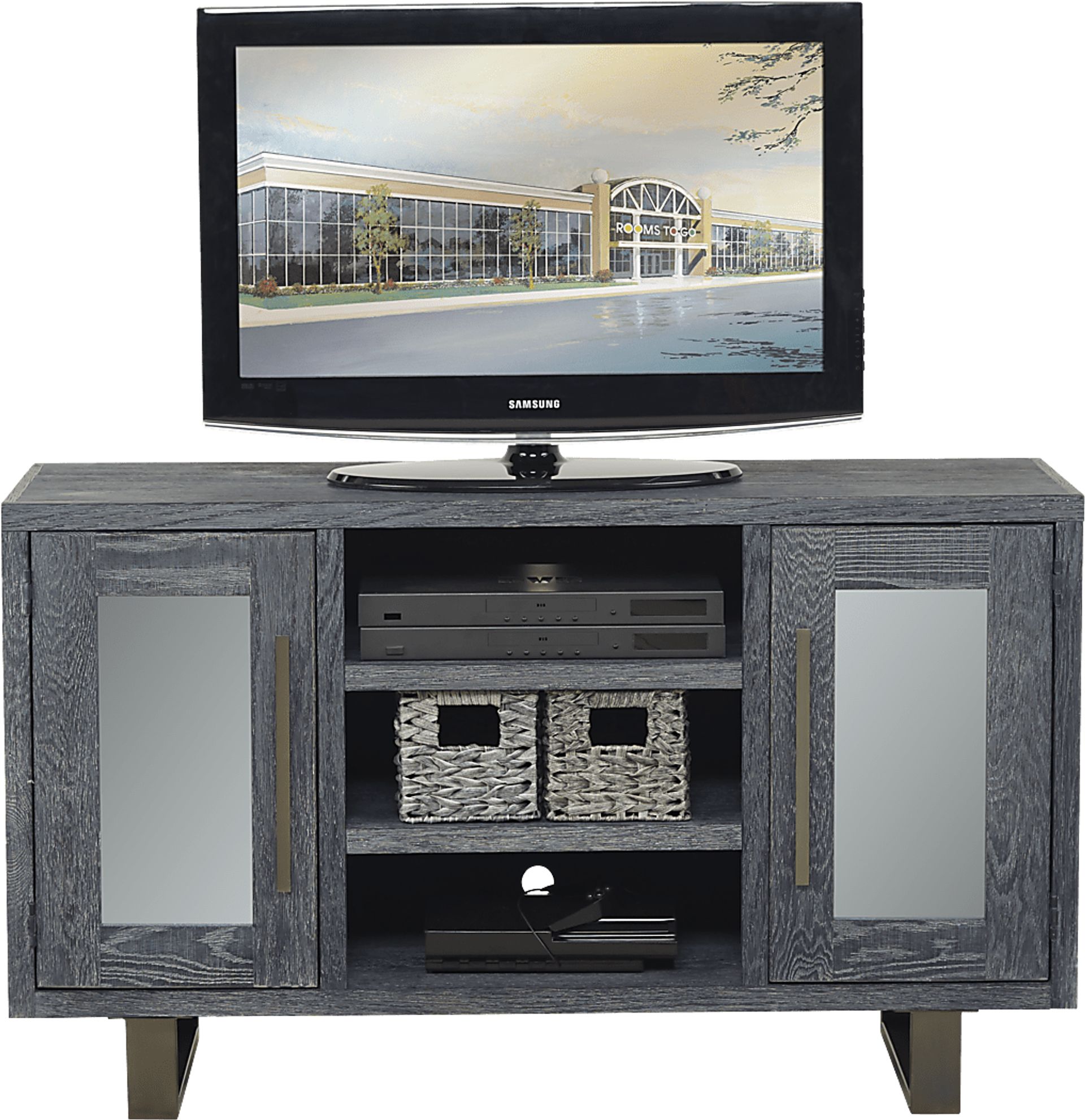 Lake Ridge Black 50 in. Console - Image 1