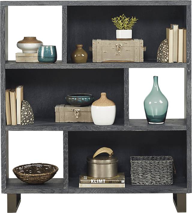 Lake Ridge Black Display Cabinet - Thumbnail - Image 1